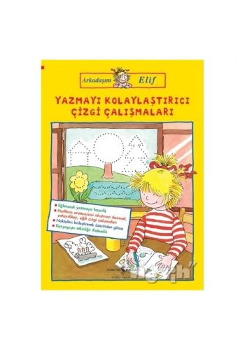 Yazmayı Kolaylaştırıcı Çizgi Çalışmaları - Arkadaşım Elif