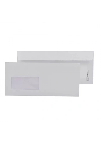 Oyal Diplomat Zarf Pencereli Silikonlu Beyaz 10’lu