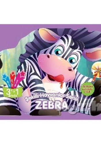 Zebra - Şekilli Hayvanlar Serisi
