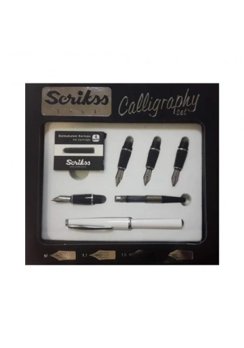 Scrikss Kaligrafi Kalem Seti Siyah