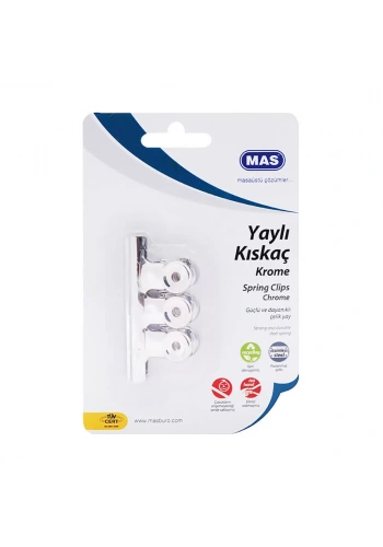 Mas 951 Metal Kıskaç 40 mm 3 Adet