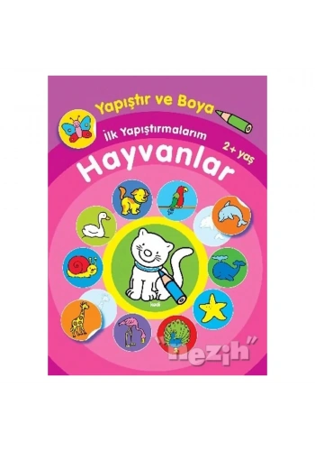 Yapıştır ve Boya İlk Yapıştırmalarım - Hayvanlar