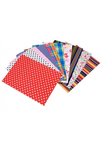 Lino Eva Kumaş Desenli 10’lu 20x30 cm RBE-207