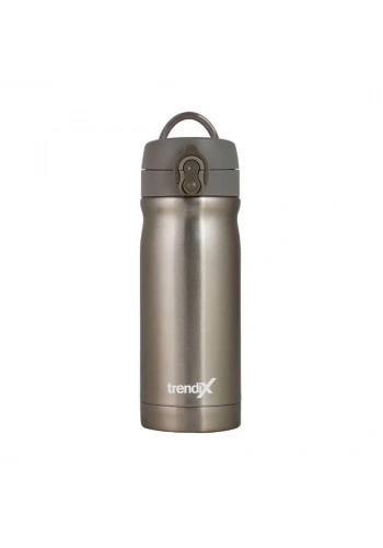 Trendix Çelik İçli Matara 350 ml Sütlü Kahve U1800-SK