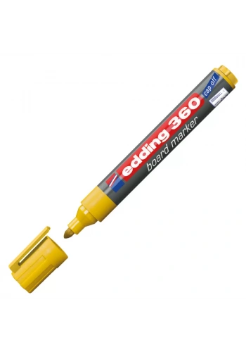 Edding Beyaz Tahta Kalemi Sarı E-360