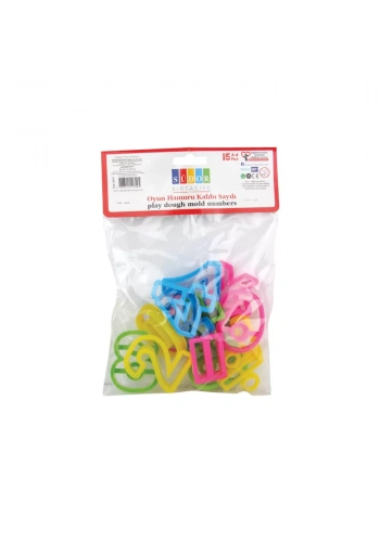 Südor Oyun Hamuru Kalıbı Sayılar 15’li S019