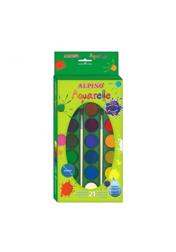 Alpino Aquarelle Sulu Boya 21 Renk ALP-AQ-02