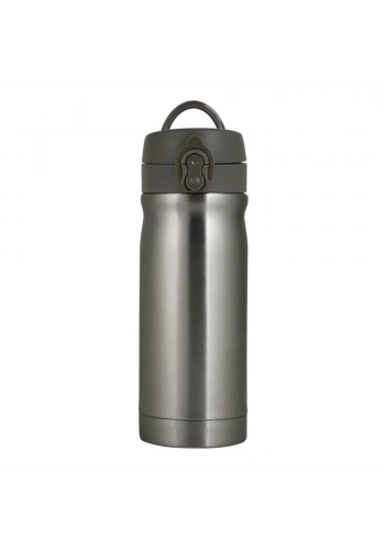 Trendix Çelik İçli Matara 350 ml Neon Metalik Gri U1800-MG