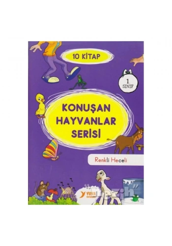 1. Sınıf Konuşan Hayvanlar Serisi (10 Kitap Takım)