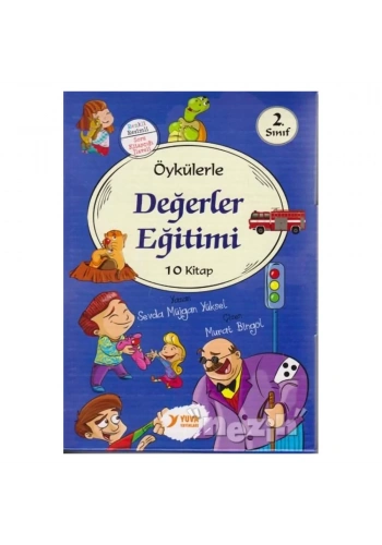 2. Sınıflar İçin Öykülerle Değerler Eğitimi Seti (10 Kitap Takım)