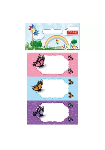 Tanex Okul Etiketi 3’lü 6021