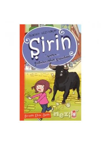 Şirin İspanya Boğalarından Kaçarken