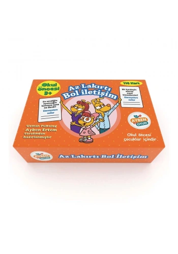 Ayben İle Oyun  Az Lakırtı Bol İletişim Okul Öncesi 3 Yaş+