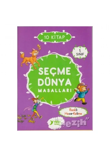 1. Sınıf Seçme Dünya Masalları (10 Kitap Takım)