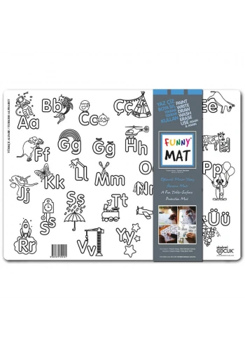 Funny Mat Türkçe Alfabe 1016