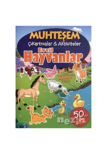 Muhteşem Çıkartmalar ve Aktiviteler : Evcil Hayvanlar