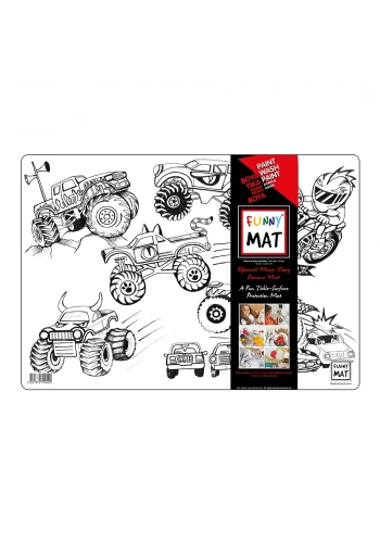 Funny Mat Canavar Kamyonetler  1042