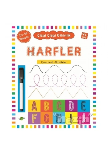 Harfler 4 Yaş ve Üstü - Çizgi Çizgi Etkinlik