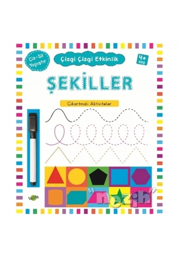 Şekiller 4 Yaş ve Üstü - Çizgi Çizgi Etkinlik