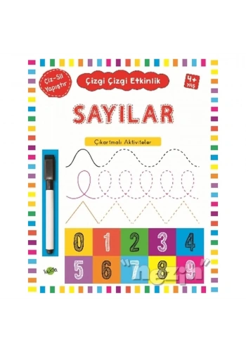 Sayılar 4 Yaş ve Üstü - Çizgi Çizgi Etkinlik