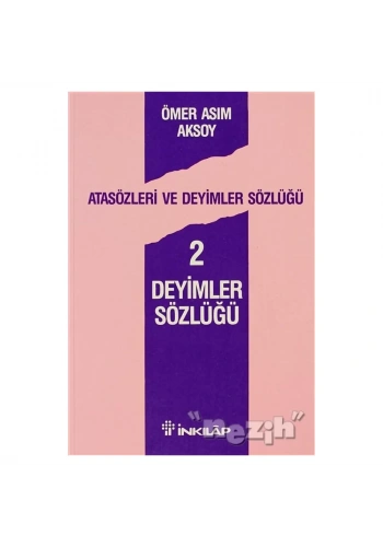 Deyimler Sözlüğü 2