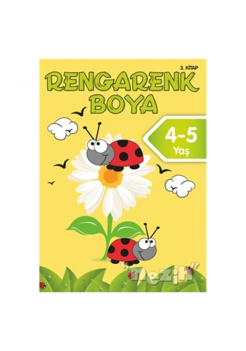 Rengarenk Boya 4-5 Yaş (3. Kitap)