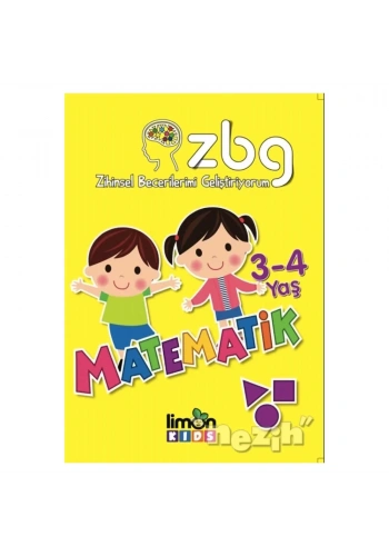 3 - 4 Yaş Matematik - Zihinsel Becerilerimi Geliştiriyorum
