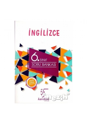 Karekök  6. Sınıf İngilizce Soru Bankası