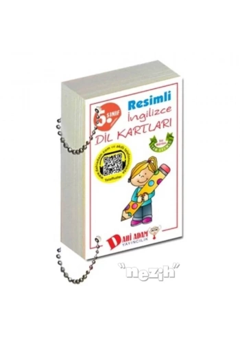 5. Sınıf Resimli İngilizce Dil Kartları