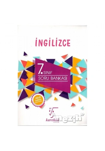 Karekök  7. Sınıf İngilizce Soru Bankası