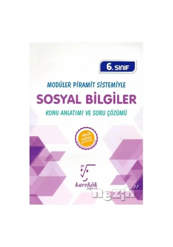 Karekök  6. Sınıf Sosyal Bilgiler Konu Anlatımlı