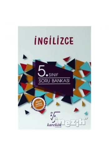 Karekök  5. Sınıf İngilizce Soru Bankası