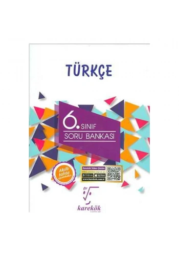 Karekök  6. Sınıf Türkçe Soru  Bankası