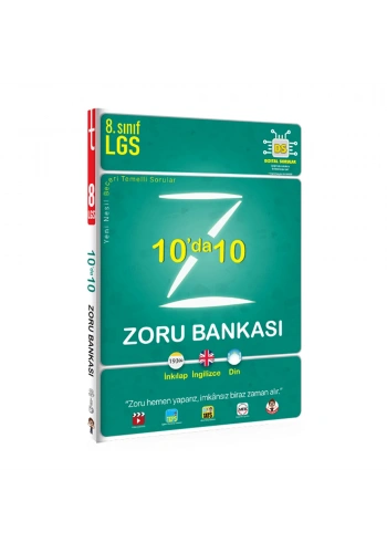 Tonguç  8. Sınıf 10’da 10 Zoru Bankası 368823