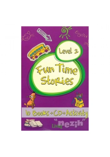 Fun Time Stories - Level 2 (10 Books+CD+Activity)