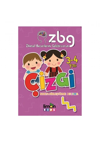 Zihinsel Becerilerimi Geliştiriyorum 3-4 Yaş Çizgi