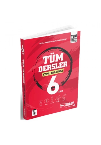 Sınav 6. Sınıf Tüm Dersler Konu Anlatımlı