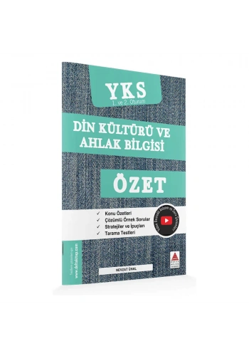 Delta TYT AYT Din Kültürü ve Ahlak Bilgisi Özet 2020