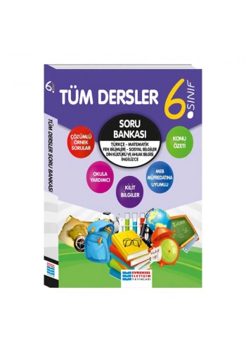 Evrensel 6. Sınıf Tüm Dersler Soru Bankası