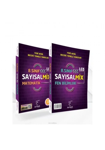 Karekök 8. Sınıf SayısalMix Matematik - Fen Bilimleri 2020
