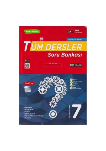 SBM 7. Sınıf Tüm Dersler Soru Bankası
