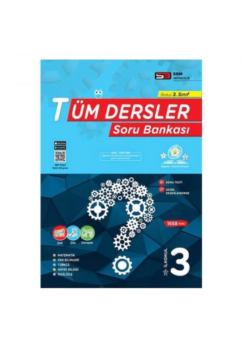 SBM 3. Sınıf Tüm Dersler Soru Bankası