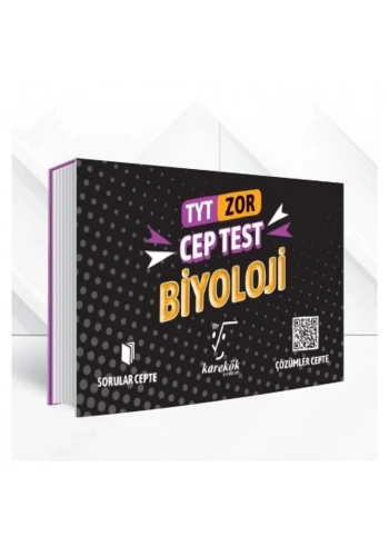 Karekök TYT Biyoloji Cep Test Zor
