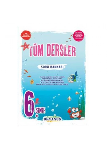 Okyanus 6. Sınıf Tüm Dersler Soru Bankası