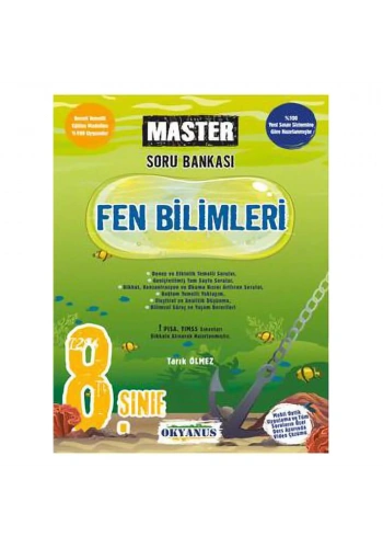 Okyanus 8. Sınıf Fen Bilimleri Master Soru Bankası