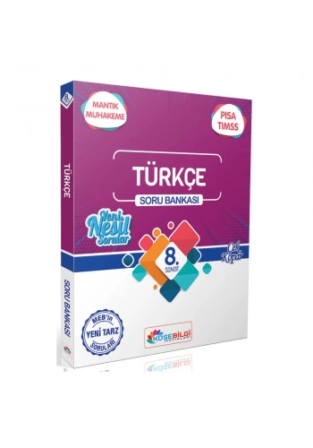 Köşebilgi 8. Sınıf Türkçe Özet Bilgili Soru Bankası