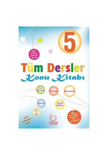 Palme 5. Sınıf Tüm Dersler Konu Kitabı