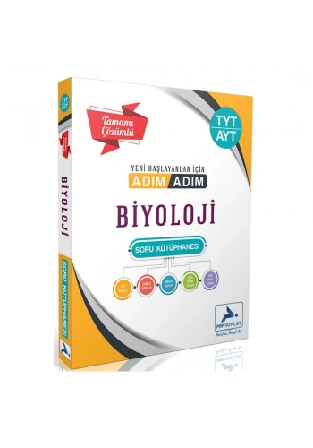 Paraf TYT-AYT Adım Adım Biyoloji Çözümlü Soru Kütüphanesi