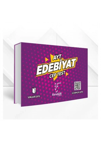 Karekök AYT Edebiyat Cep Test