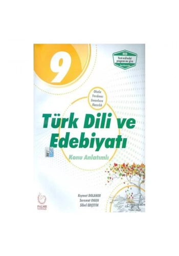 Palme 9. Sınıf Türk Dili ve Edebiyatı Konu Anlatımlı